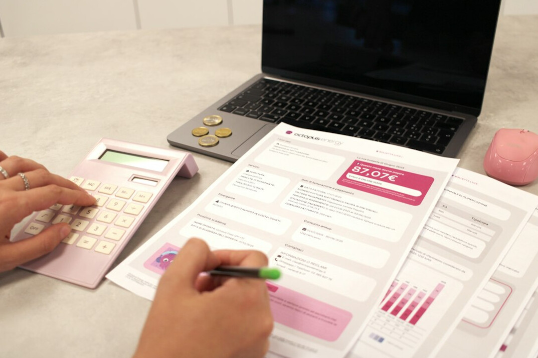 person reviewing budget planner